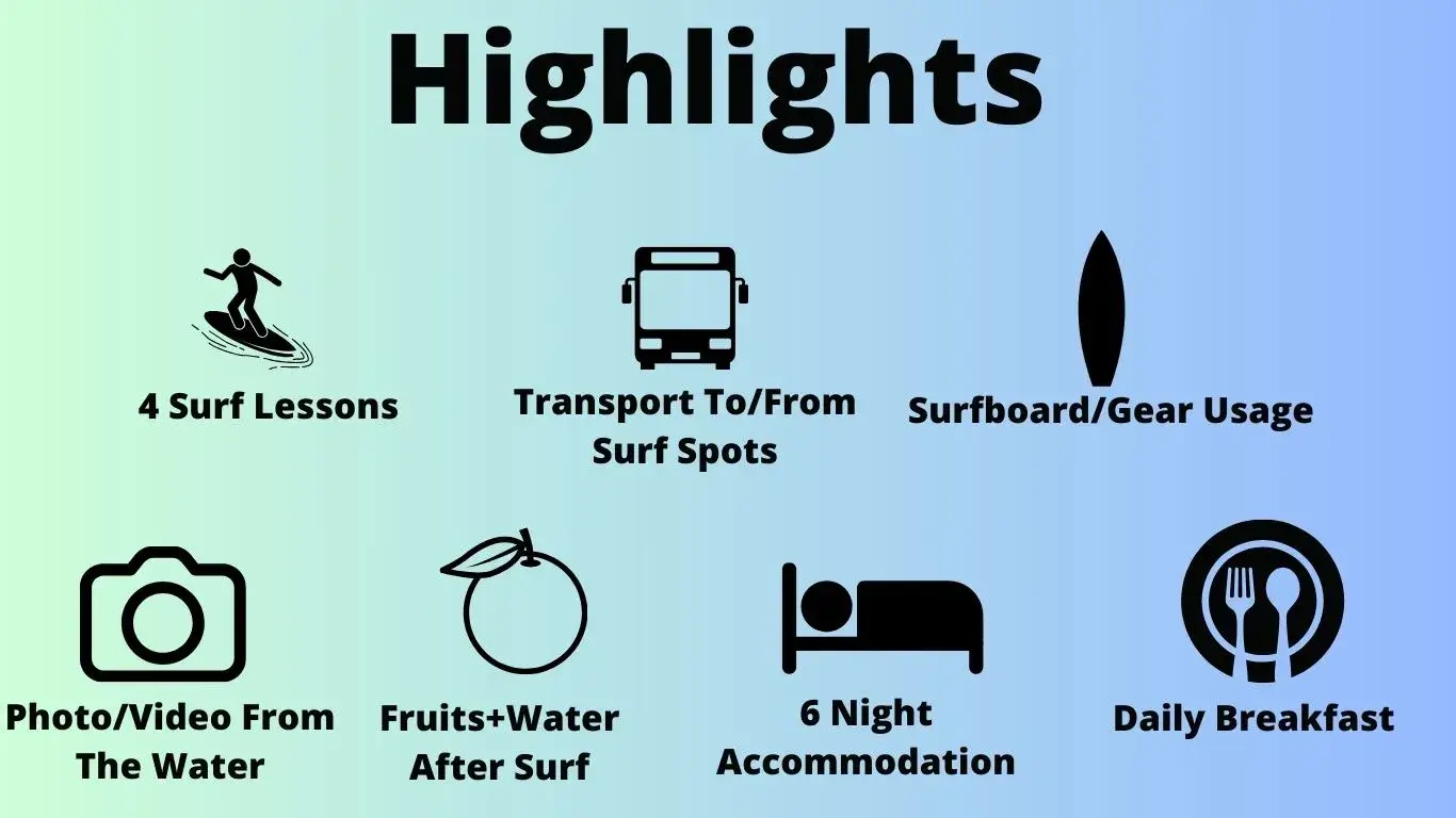 Pura VIDA SURFCAMP HIGHTLIGHT