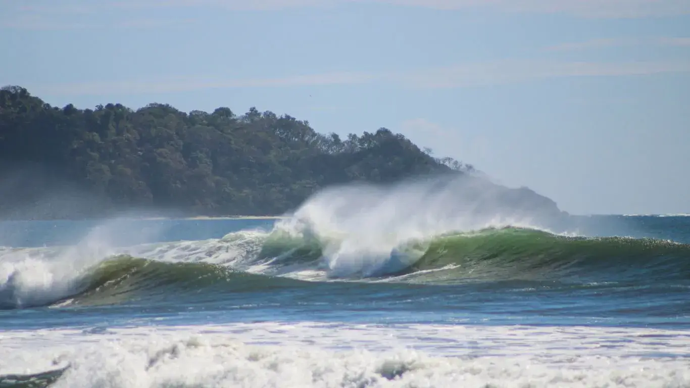 Surfin in costa rica 